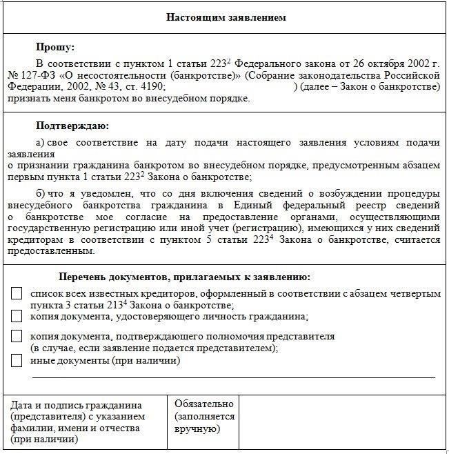 Необходимые формы и документация для ходатайства о банкротстве кредитора