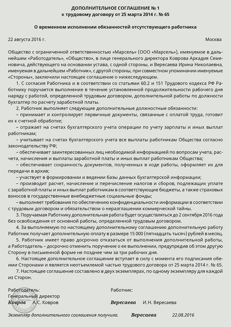 Права работника в период замены декретного отпуска