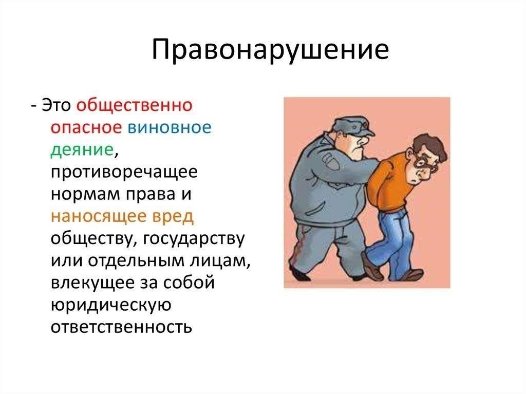 Примеры распространенных нарушений в обществе