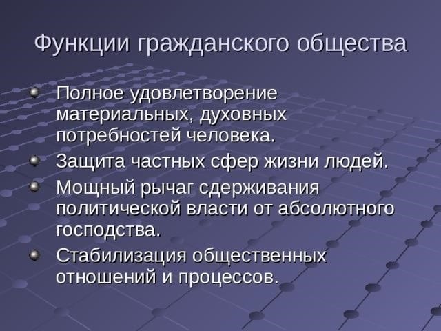 Роль организаций гражданского общества в защите человеческого достоинства